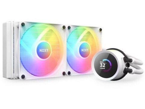 Chłodzenie wodne Kraken 240 RGB LCD Białe Chłodzenie wodne Kraken 240 RGB LCD Białe