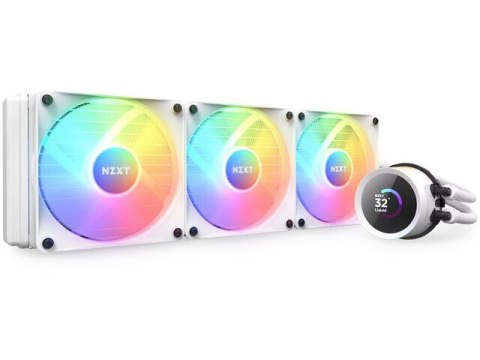 Chłodzenie wodne Kraken 360 RGB LCD Białe Chłodzenie wodne Kraken 360 RGB LCD Białe