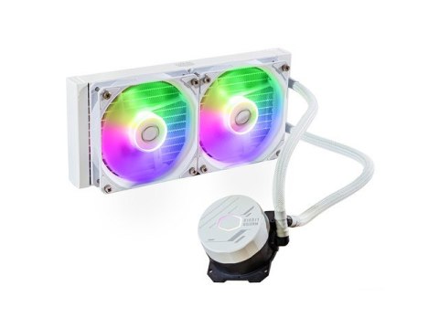 Chłodzenie wodne MasterLiquid 240L Core ARGB Białe Chłodzenie wodne MasterLiquid 240L Core ARGB Białe