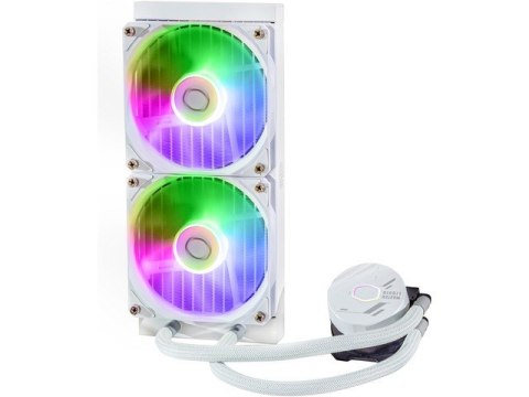 Chłodzenie wodne MasterLiquid 240L Core ARGB Białe Chłodzenie wodne MasterLiquid 240L Core ARGB Białe