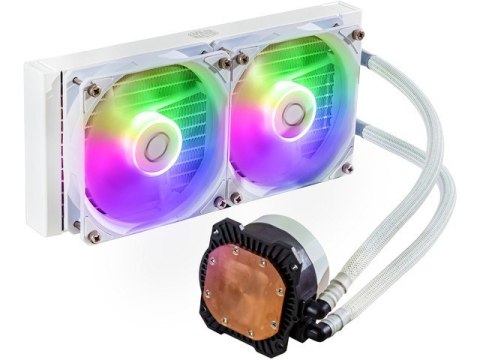 Chłodzenie wodne MasterLiquid 240L Core ARGB Białe Chłodzenie wodne MasterLiquid 240L Core ARGB Białe