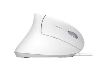 Mysz przewodowa Verto Ergo biała