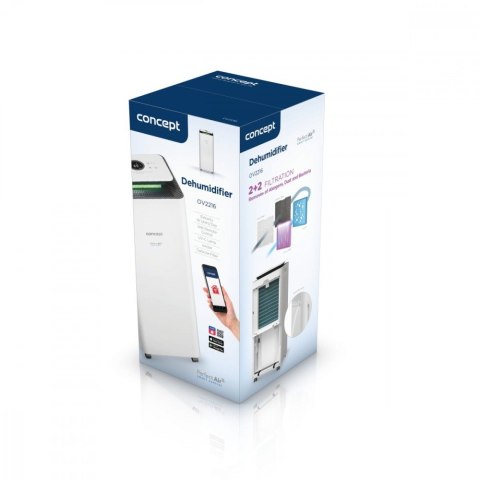 Osuszacz i oczyszacz powietrza UV Perfect Air Smart OV2216 Osuszacz i oczyszacz powietrza UV Perfect Air Smart OV2216