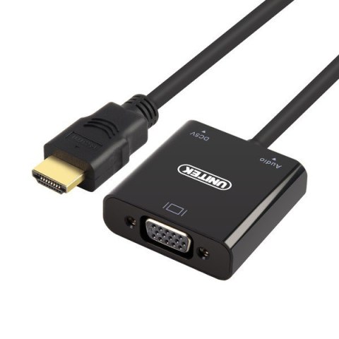 Adapter HDMI to VGA + AUDIO; Y-6333 Adapter HDMI to VGA + AUDIO; Y-6333