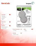 Dysk twardy BarraCuda 2TB 2.5 cala 128MB ST2000LM015