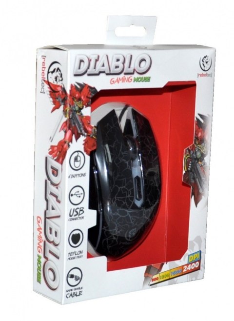 Gamingowa mysz optyczna USB DIABLO Gamingowa mysz optyczna USB DIABLO