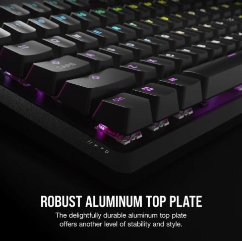 Klawiatura mechaniczna K70 Core RGB czarna Klawiatura mechaniczna K70 Core RGB czarna
