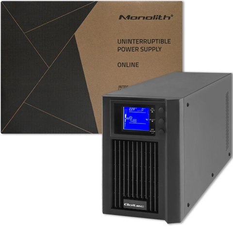 Zasilacz awaryjny UPS | On-line | Pure Sine Wave | 2kVA | 1.6kW |LCD | USB Zasilacz awaryjny UPS | On-line | Pure Sine Wave | 2kVA | 1.6kW |LCD | USB