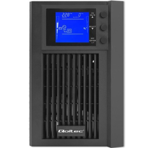 Zasilacz awaryjny UPS | On-line | Pure Sine Wave | 2kVA | 1.6kW |LCD | USB Zasilacz awaryjny UPS | On-line | Pure Sine Wave | 2kVA | 1.6kW |LCD | USB