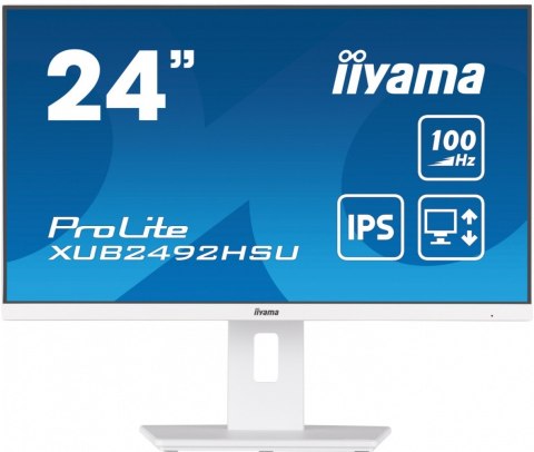 Monitor 23.8 cala XUB2492HSU-W6 IPS,HDMI,DP,100Hz,SLIM,HAS(150mm),4xUSB Monitor 23.8 cala XUB2492HSU-W6 IPS,HDMI,DP,100Hz,SLIM,HAS(150mm),4xUSB