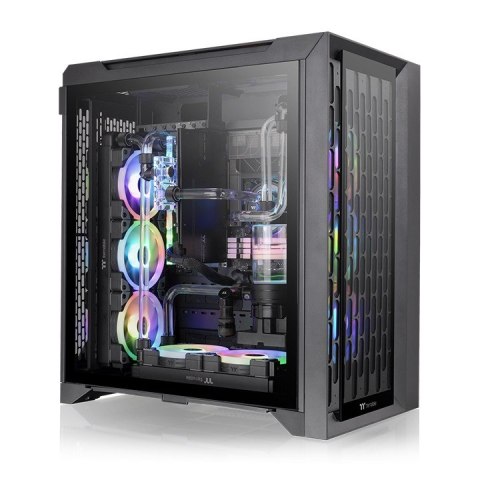 Obudowa CTE C700 ARGB 14cmx3 Tempered Glassx2 - Czarna Obudowa CTE C700 ARGB 14cmx3 Tempered Glassx2 - Czarna