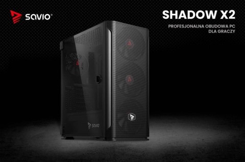 Obudowa komputerowa Shadow X2 Mesh/Glass Obudowa komputerowa Shadow X2 Mesh/Glass