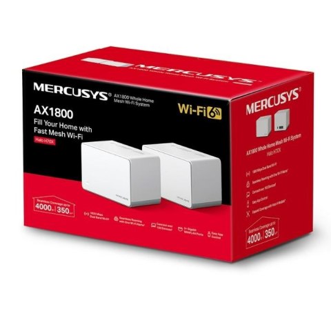 System WiFi- Halo H70X AX1800 2-pak System WiFi- Halo H70X AX1800 2-pak