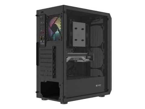 Obudowa Fury Shobo SH4 RGB Midi Tower z oknem Czarna Obudowa Fury Shobo SH4 RGB Midi Tower z oknem Czarna