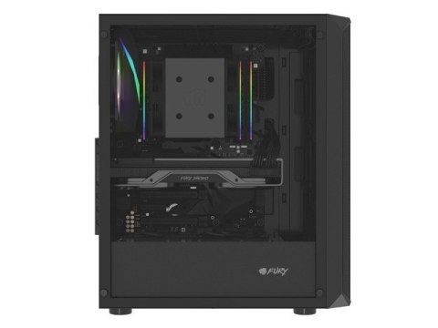 Obudowa Fury Shobo SH4 RGB Midi Tower z oknem Czarna Obudowa Fury Shobo SH4 RGB Midi Tower z oknem Czarna