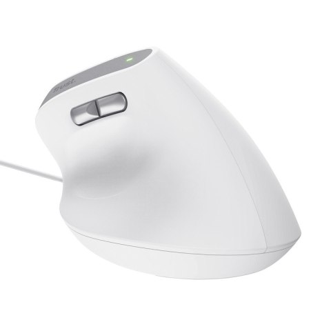Mysz ergonomiczna przewodowa Bayo II biała Mysz ergonomiczna przewodowa Bayo II biała