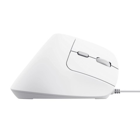Mysz ergonomiczna przewodowa Bayo II biała Mysz ergonomiczna przewodowa Bayo II biała
