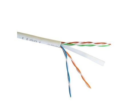 Patch cord UTP kat.6 1m szary Patch cord UTP kat.6 1m szary