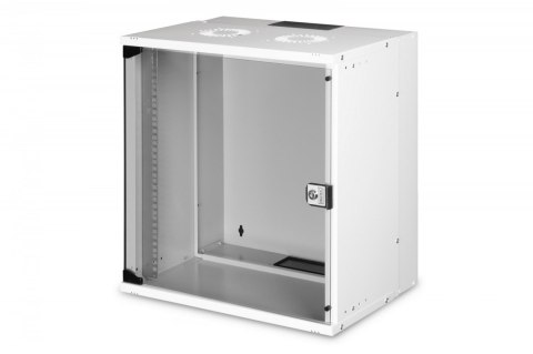 Szafa sieciowa wisząca 19" 12U, SOHO PRO 595 x 540 x 400 mm, nośność 60kg, drzwi szyba, niezłożona, Szara Szafa sieciowa wisząca 19" 12U, SOHO PRO 595 x 540 x 400 mm, nośność 60kg, drzwi szyba, niezłożona, Szara