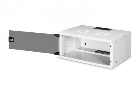 Szafa sieciowa wisząca 19" 4U, SOHO PRO 240 x 540 x 400 mm, nośność 60kg, drzwi szyba, niezłożona, Szara Szafa sieciowa wisząca 19" 4U, SOHO PRO 240 x 540 x 400 mm, nośność 60kg, drzwi szyba, niezłożona, Szara