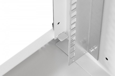 Szafa sieciowa wisząca 19" 4U, SOHO PRO 240 x 540 x 400 mm, nośność 60kg, drzwi szyba, niezłożona, Szara Szafa sieciowa wisząca 19" 4U, SOHO PRO 240 x 540 x 400 mm, nośność 60kg, drzwi szyba, niezłożona, Szara