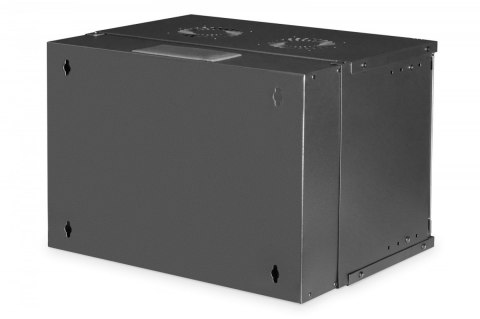 Szafa sieciowa wisząca 19" 7U, SOHO PRO 370 x 540 x 400 mm, nośność 60kg, drzwi szyba, niezłożona, Czarna Szafa sieciowa wisząca 19" 7U, SOHO PRO 370 x 540 x 400 mm, nośność 60kg, drzwi szyba, niezłożona, Czarna