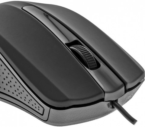 Mysz przewodowa USB, 3 przyciski , gumowana powierzchnia Mysz przewodowa USB, 3 przyciski , gumowana powierzchnia