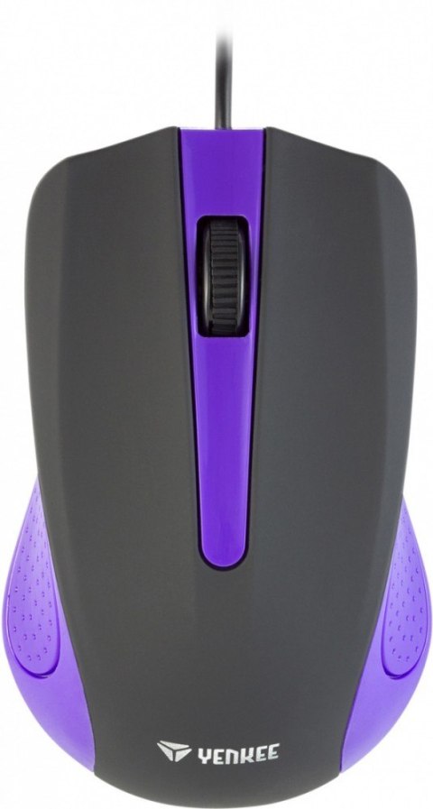 Mysz przewodowa USB, 3 przyciski, gumowana powierzchnia Mysz przewodowa USB, 3 przyciski, gumowana powierzchnia