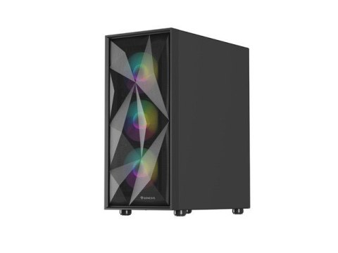 Obudowa Genesis Diaxid 605 ARGB MIDI TOWER USB-C Czarna Obudowa Genesis Diaxid 605 ARGB MIDI TOWER USB-C Czarna