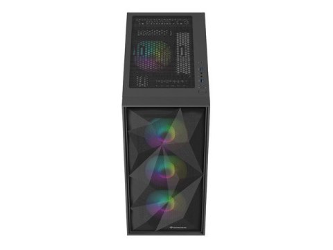 Obudowa Genesis Diaxid 605 ARGB MIDI TOWER USB-C Czarna Obudowa Genesis Diaxid 605 ARGB MIDI TOWER USB-C Czarna