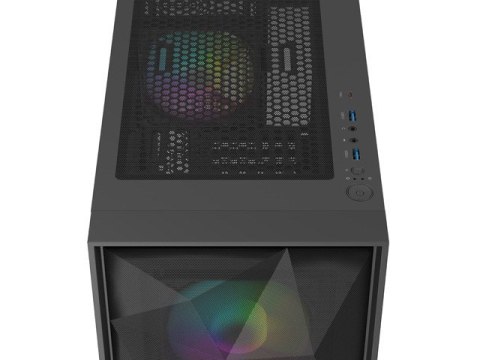 Obudowa Genesis Diaxid 605 ARGB MIDI TOWER USB-C Czarna Obudowa Genesis Diaxid 605 ARGB MIDI TOWER USB-C Czarna