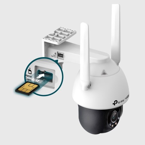 Kamera VIGI C540-4G(4mm) 4MP 4G LTE Full-Color Pan/Tilt Kamera VIGI C540-4G(4mm) 4MP 4G LTE Full-Color Pan/Tilt