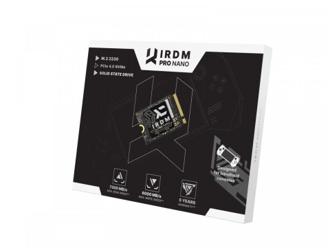 Dysk SSD IRDM PRO NANO M.2 2230 2TB 7300/6000 Dysk SSD IRDM PRO NANO M.2 2230 2TB 7300/6000