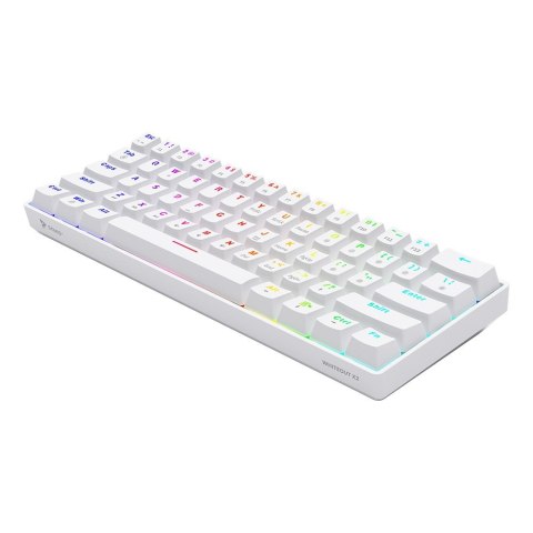 Klawiatura mechaniczna Whiteout X2, Brown Outemu, Hot Swap Klawiatura mechaniczna Whiteout X2, Brown Outemu, Hot Swap