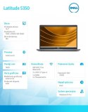 Notebook Latitude 5350 Win11Pro i5-1335U/16GB/512GB SSD Gen4/13.3 FHD/Intel Iris Xe/FgrPr&SmtCd/FHD/IR Cam/Mic/WWANReady4G+BT/Ba