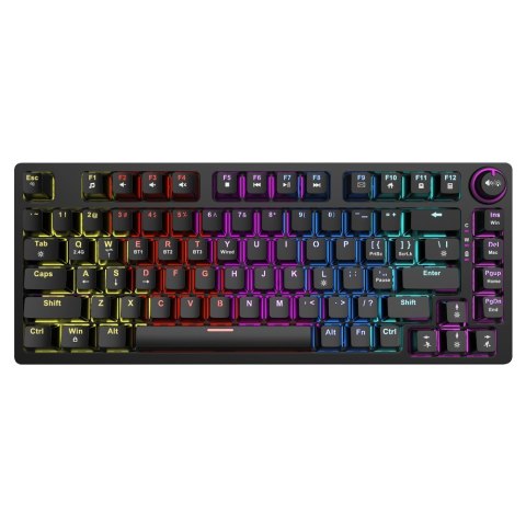 Klawiatura mechaniczna bezprzewodowa PHENIX Gateron Red Pro, ABS Klawiatura mechaniczna bezprzewodowa PHENIX Gateron Red Pro, ABS
