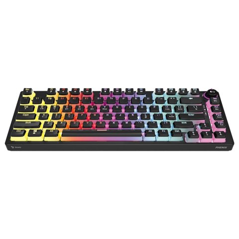 Klawiatura mechaniczna bezprzewodowa PHENIX, Gateron Yellow Pro, Pudding Klawiatura mechaniczna bezprzewodowa PHENIX, Gateron Yellow Pro, Pudding