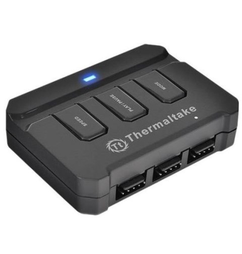 Wentylator Riing 12 LED RGB 256 color 3 Pack (3x120mm, LNC, 1500 RPM) Retail/BOX Wentylator Riing 12 LED RGB 256 color 3 Pack (3x120mm, LNC, 1500 RPM) Retail/BOX