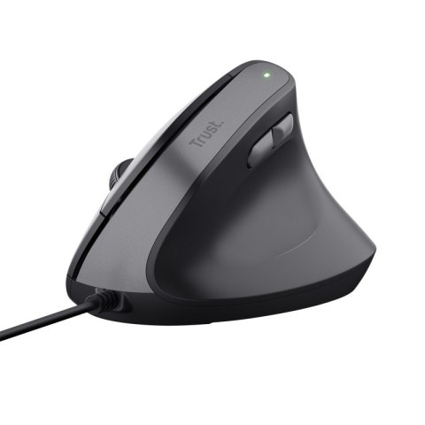 Mysz ergonomiczna przewodowa Bayo II czarna Mysz ergonomiczna przewodowa Bayo II czarna