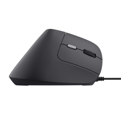 Mysz ergonomiczna przewodowa Bayo II czarna Mysz ergonomiczna przewodowa Bayo II czarna