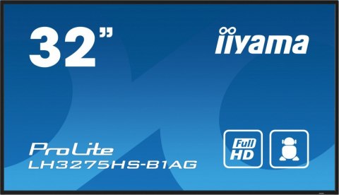 Monitor 32 cale LH3275HS-B1AG 24/7, IPS, ANDROID 11, FHD Monitor 32 cale LH3275HS-B1AG 24/7, IPS, ANDROID 11, FHD