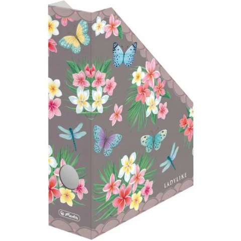 Pojemnik na dokumenty czasopisma 7cm tekturowy LADYLIKE BUTTERFLIES 50043989 HERLITZ Pojemnik na dokumenty czasopisma 7cm tekturowy LADYLIKE BUTTERFLIES 50043989 HERLITZ
