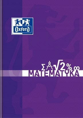 Brulion A5 80k kratka margines szyty MATEMATYKA 400128310 OXFORD Brulion A5 80k kratka margines szyty MATEMATYKA 400128310 OXFORD
