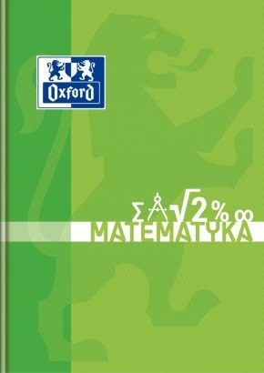 Brulion A5 80k kratka margines szyty MATEMATYKA 400128310 OXFORD Brulion A5 80k kratka margines szyty MATEMATYKA 400128310 OXFORD
