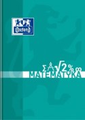 Brulion A5 80k kratka margines szyty MATEMATYKA 400128310 OXFORD