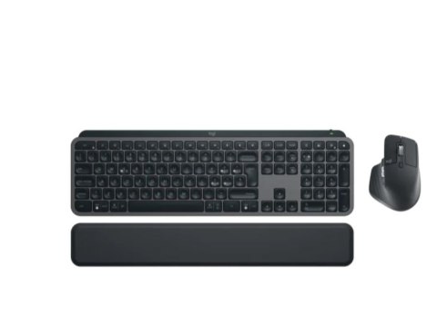 Klawiatura MX Keys S + mysz + podkładka Combo Graphite US 920-011614 Klawiatura MX Keys S + mysz + podkładka Combo Graphite US 920-011614