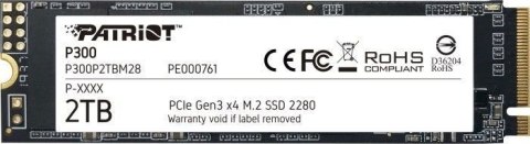 Dysk SSD P300 2TB M.2 PCIe Gen 3 x4 2100/1650 Dysk SSD P300 2TB M.2 PCIe Gen 3 x4 2100/1650