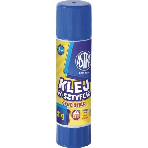 Klej szkolny w sztyfcie 21g transparentny 401113004 ASTRA Klej szkolny w sztyfcie 21g transparentny 401113004 ASTRA