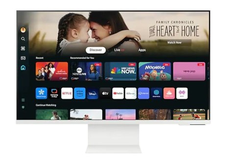 Monitor 32 cale SMART M80D VA 3840x2160 UHD 16:9 1xHDMI 1xUSB-C (65W) 2xUSB 2.0 4ms WiFi/BT HAS+PIV Webcam głośniki płaski biały Monitor 32 cale SMART M80D VA 3840x2160 UHD 16:9 1xHDMI 1xUSB-C (65W) 2xUSB 2.0 4ms WiFi/BT HAS+PIV Webcam głośniki płaski biały