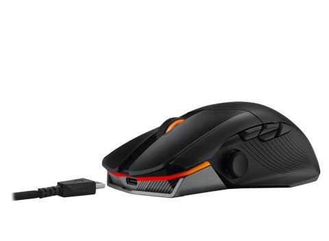 Mysz ROG Chakram X Origin 36000/AURA/RF/BT/Wired/Parcord cable Mysz ROG Chakram X Origin 36000/AURA/RF/BT/Wired/Parcord cable
